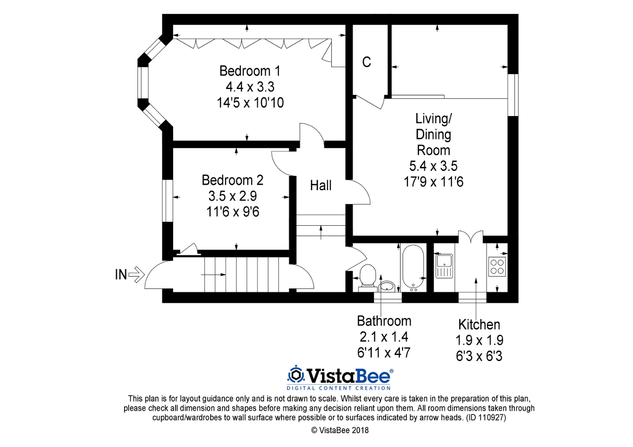 2 Bedroom Upper Cottage Flat For Sale in Kingsheath Avenue, Rutherglen