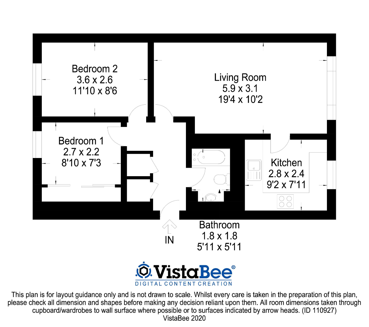 2 Bedroom Flat For Sale in Ayr Street, Springburn, Glasgow, G21 4DA